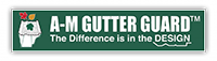 A-M Gutters website home page